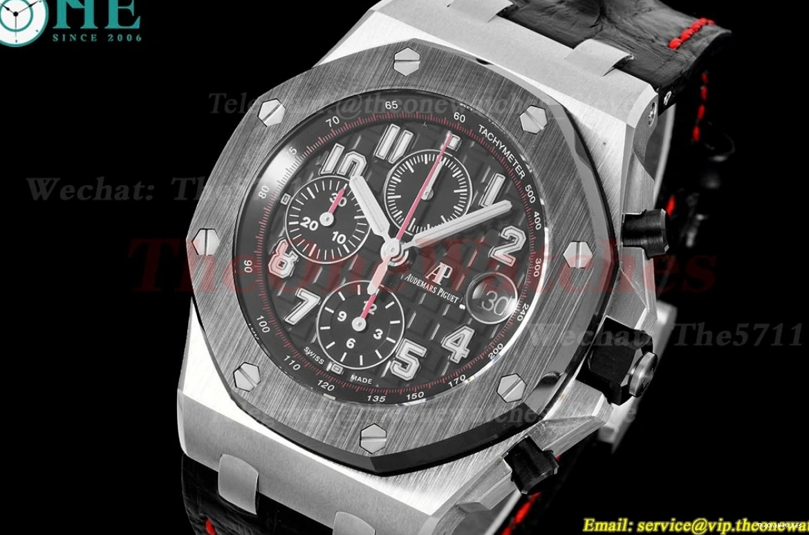 42mm Oak Black Royal Offshore A3126 LE Black SS JJF Num 0207